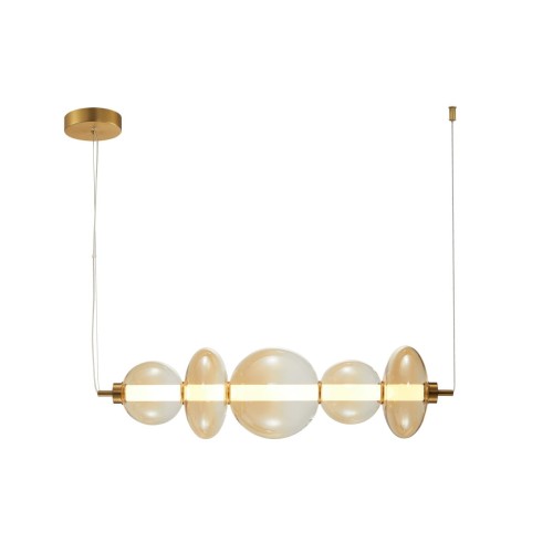 Sonte lampa wisząca 1xLED/40W antyczny brąz PND-24352-40W-AB-AMB