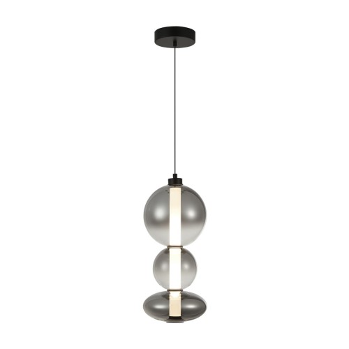 Sonte lampa wisząca 1xLED/24W czarna PND-24352V-24W-BK-SG
