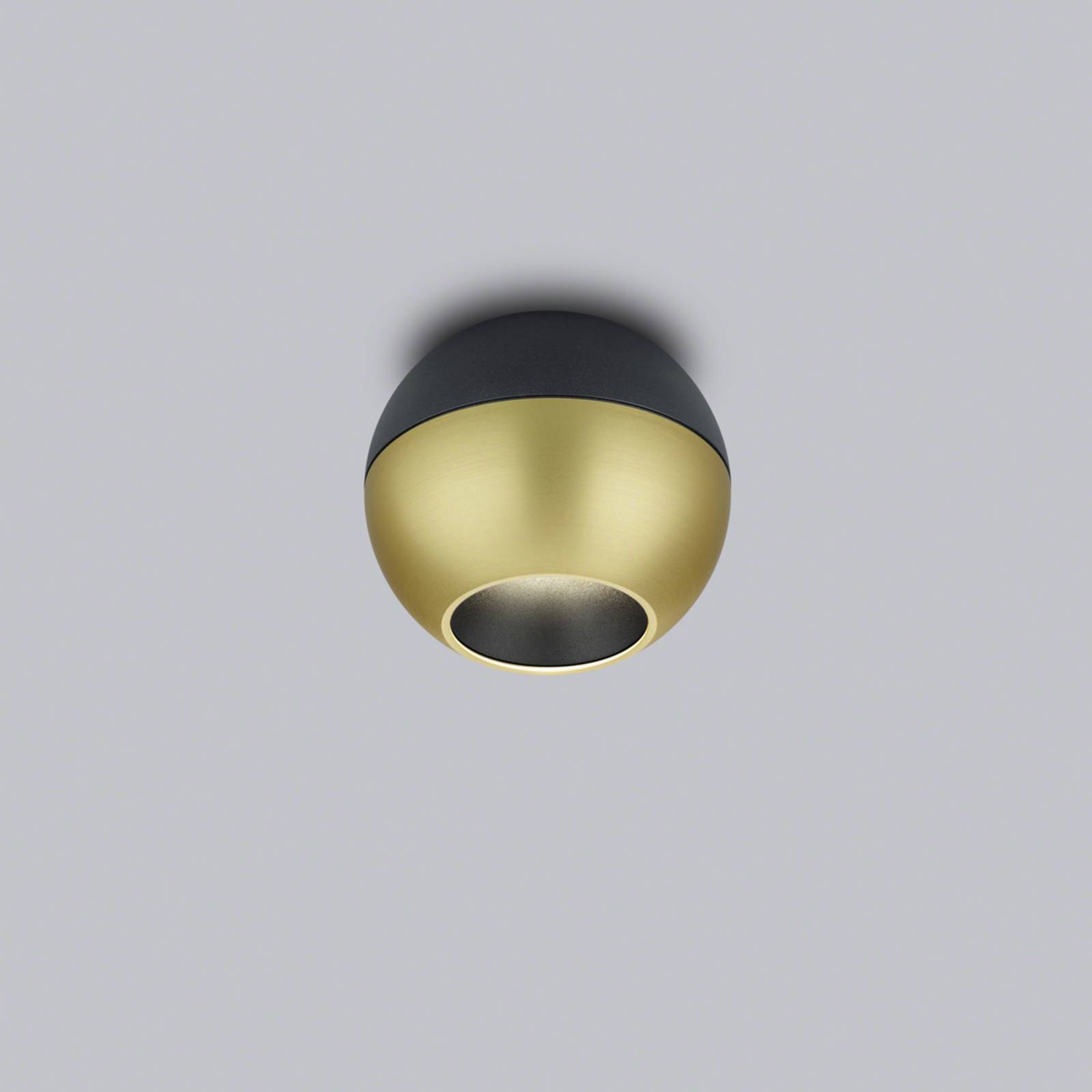 Helestra Eto reflektor LED Ø10cm 927 złoty-czarny