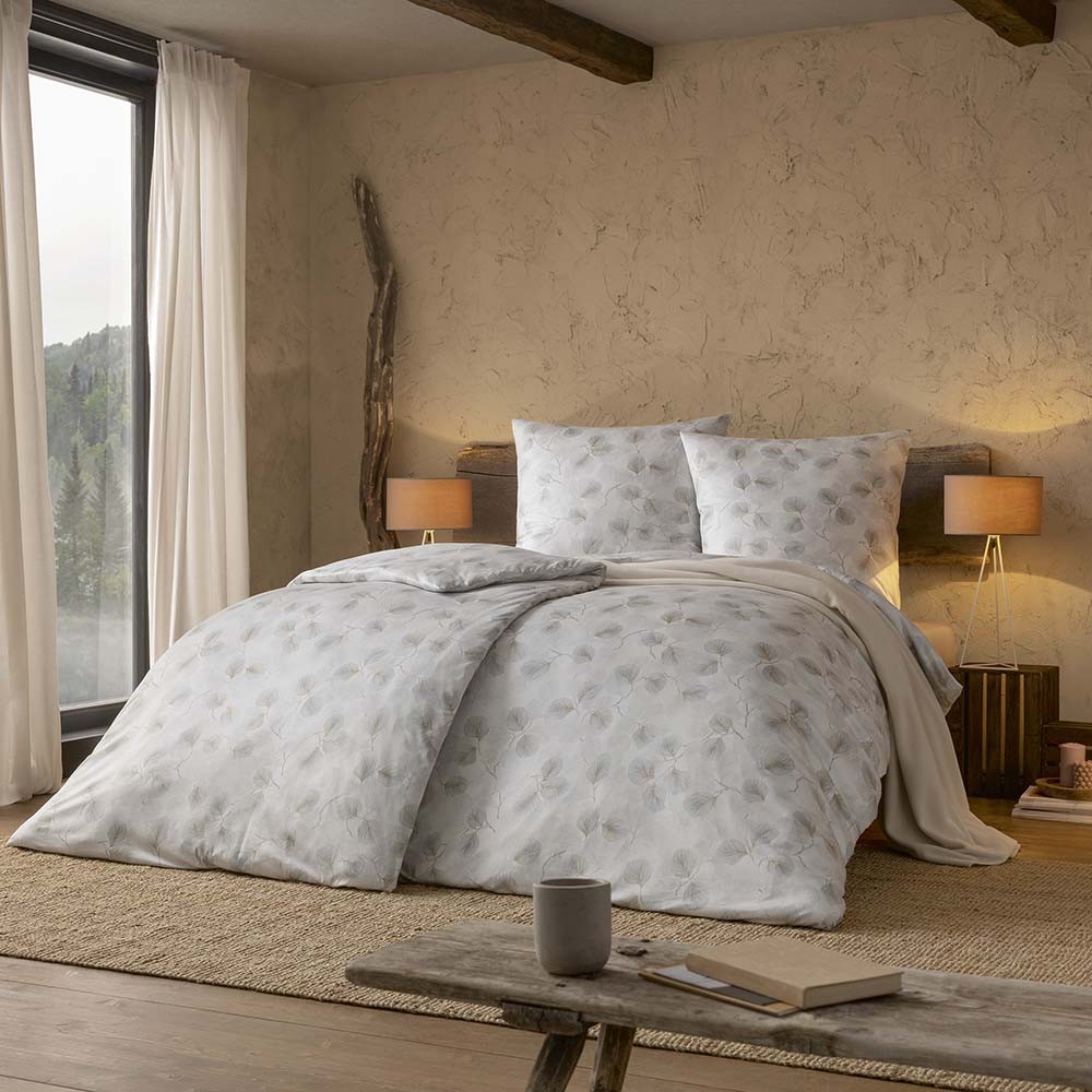 Estella Pościel Mako Interlock Jersey 6897/820 Rebecca : Kolor - 820/silber, Wymiary - 140/200+70/80