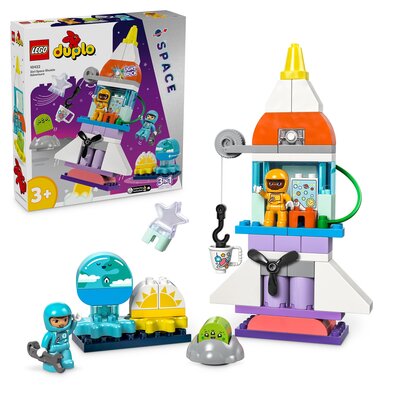 LEGO 10422 DUPLO Przygoda w promie kosmicznym 3w1 