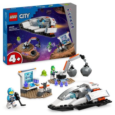 LEGO 60429 City Statek kosmiczny i odkrywanie asteroidy