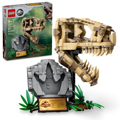 LEGO 76964 Jurassic World Szkielety dinozaurów — czaszka tyranozaura 