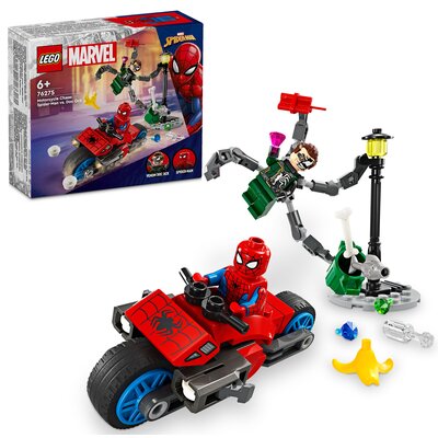 LEGO 76275 Marvel Pościg na motocyklu: Spider-Man vs. Doc Ock