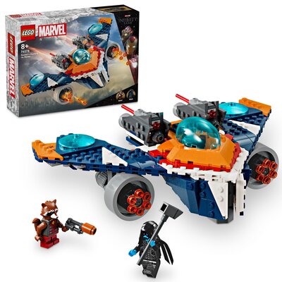 LEGO 76278 Marvel Warbird Rocketa vs. Ronan