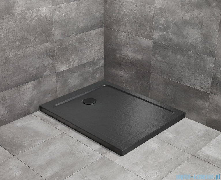 Radaway Doros F Stone brodzik 120x90x5,5 czarny SDRF1290-01-54S