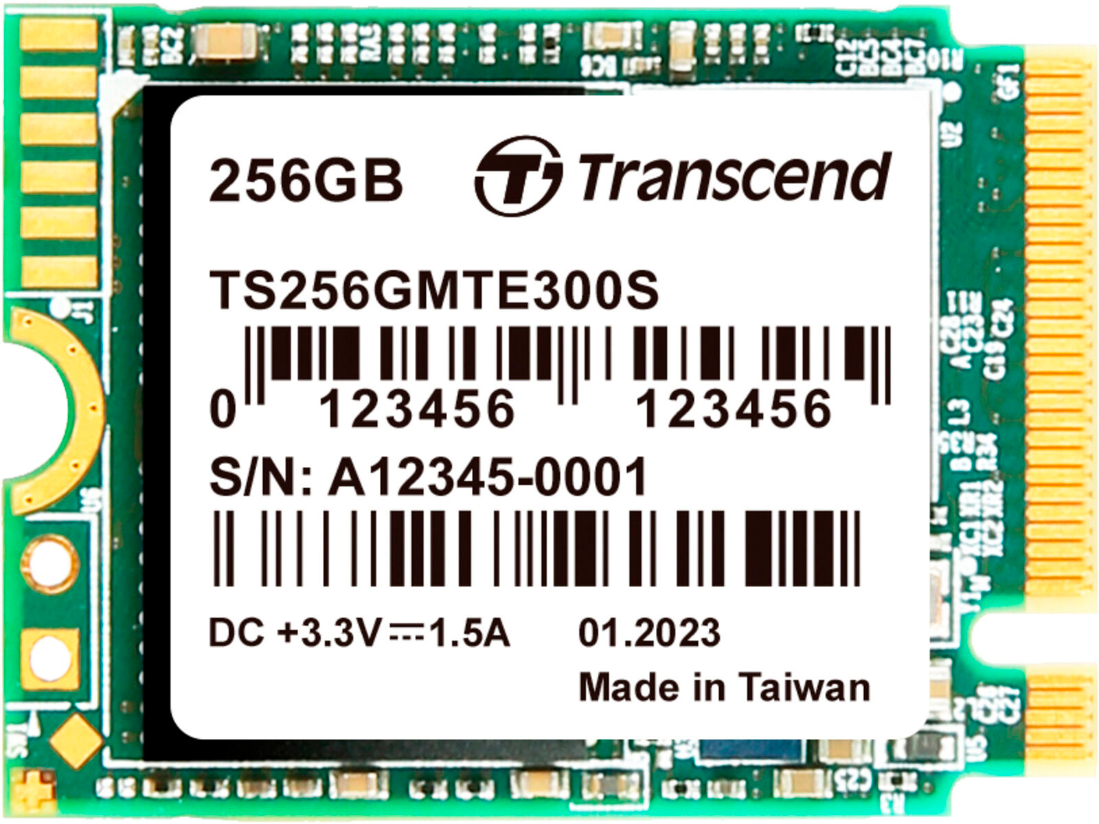 Transcend 256GB M.2 2230 PCIe NVMe 300S