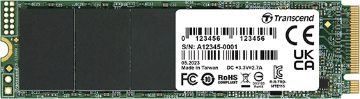 Transcend 2TB M.2 PCIe NVMe 115S
