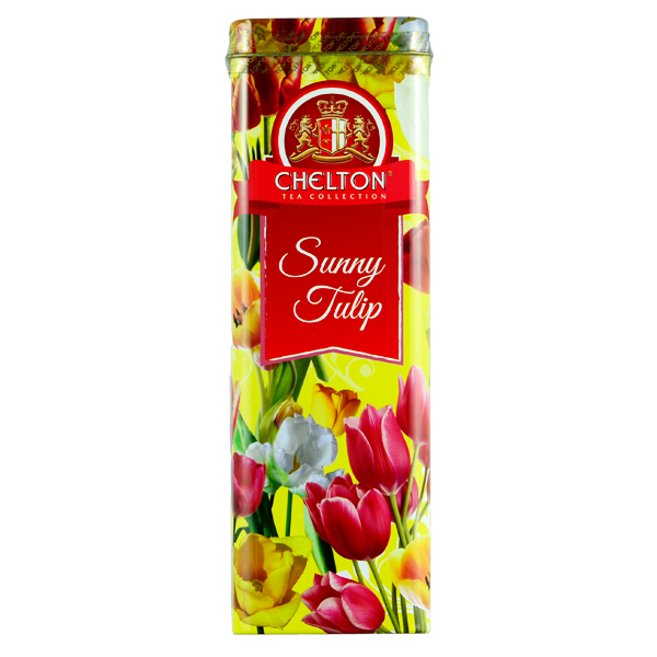 Chelton Słoneczny Tulipan 80g puszka herbata sypana