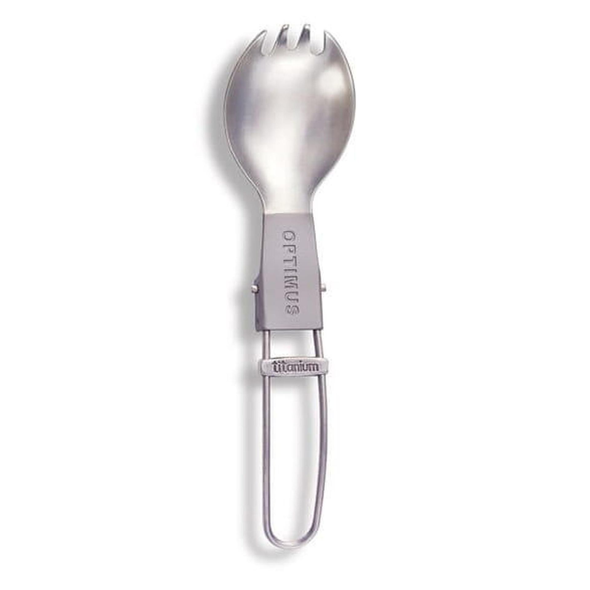 Optimus Widelec Titanium Folding Spork 7391812010206