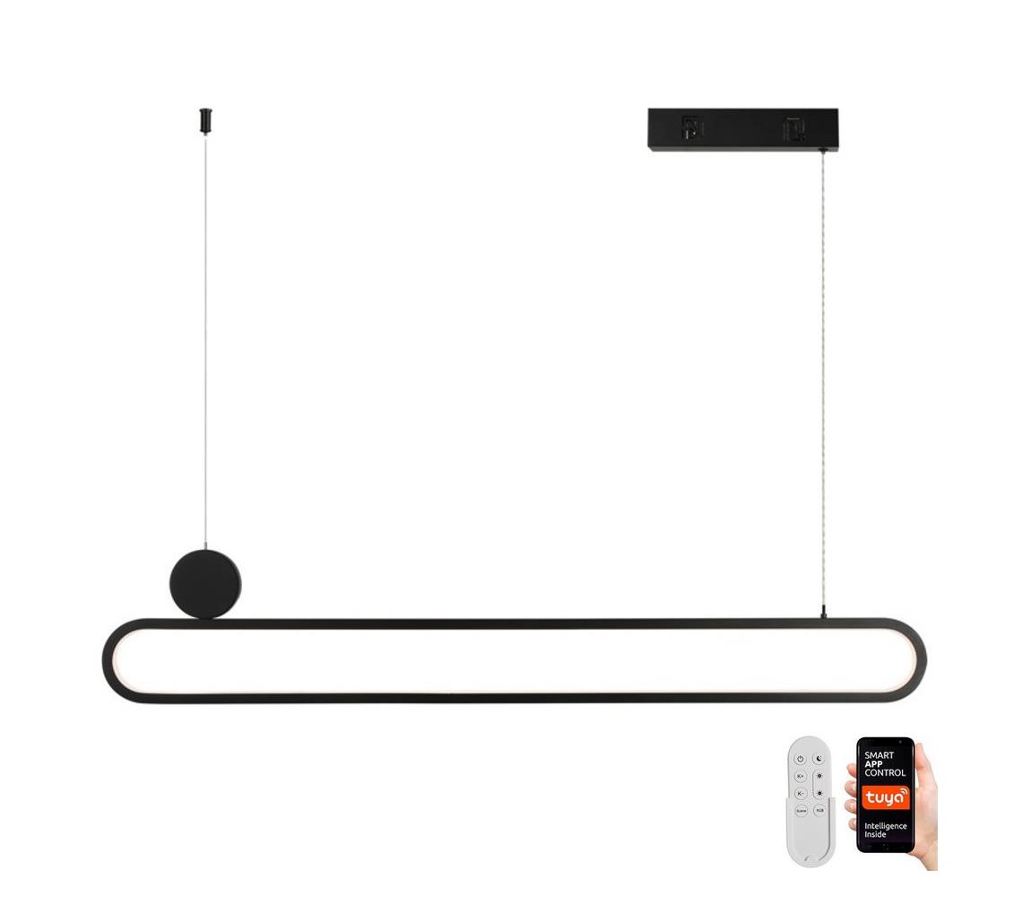 Immax NEO 07231L - LED Żyrandol ściemnialny na lince LITE OVALE LED/50W/230V + +pilot
