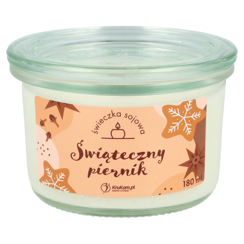 Świeczka sojowa Świąteczny Piernik 150ml