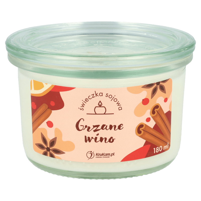 Świeczka sojowa Grzane Wino 150ml