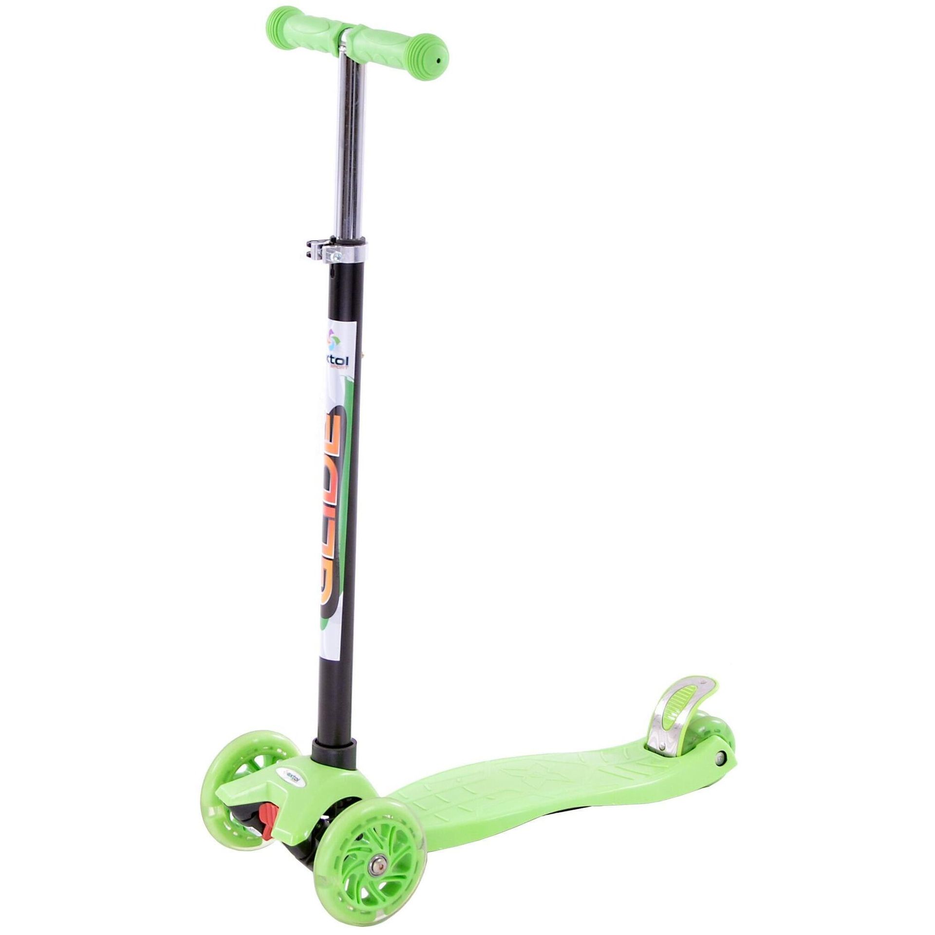 EXTOL SPORT, Hulajnoga trójkołowa, GLIDE 3K., zielony
