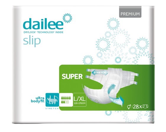 DAILEE Slip Premium Super L/XL Pieluchy anatomiczne, 28 sztuk
