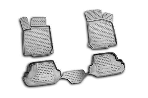 Element dopasowane antypoślizgowe gumowe dywaniki podłogowe premium - Skoda Octavia