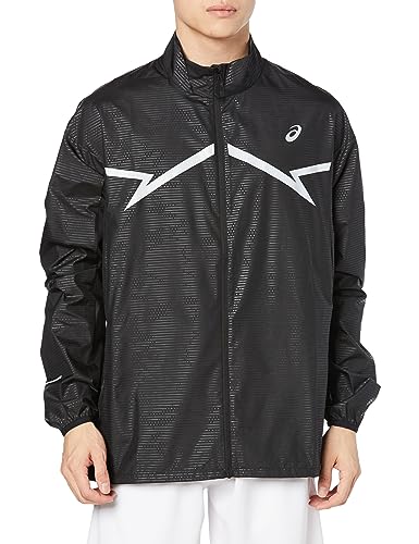 ASICS 2011C875-001 LITE-SHOW JACKET Kurtka Mężczyźni PERFORMANCE BLACK Rozmiar L