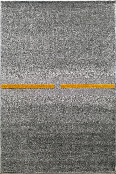 Agnella Dywan TIKKO stalowo-żółty 133 x 190 cm