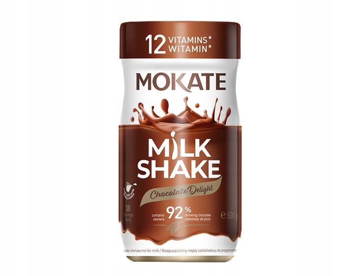 MILKSHAKE o smaku czekoladowym Mokate 500g