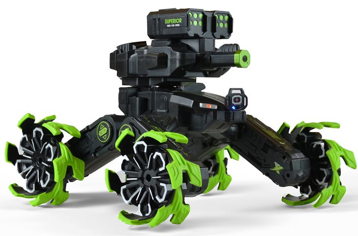 Czołg Zdalnie Sterowany Strzela + Dym + Ruchoma Wieża System Walki Mech