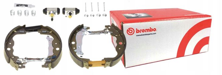 Szczęki hamulcowe +cylinderki BREMBO K68077 6001549705 (ZESTAW) DACIA DUSTER