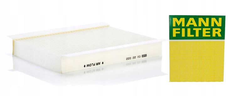 MANN FILTER FILTR PYŁ KAB CU22022 FIAT 500X 1.3 D MULTIJET 15-, JEEP RENEGADE 14-