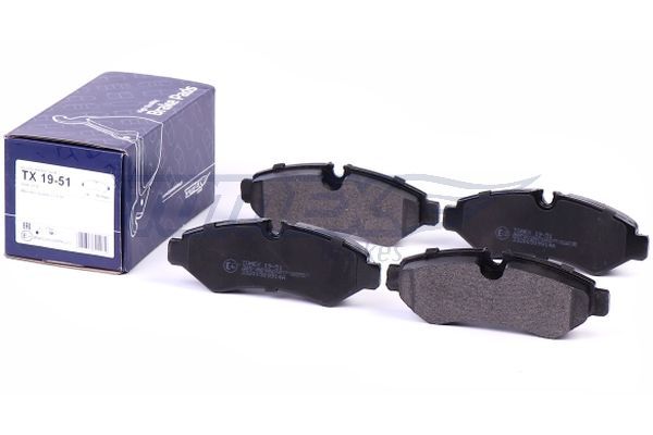 KLOCKI HAMULCOWE TOMEX brakes 1951 9104235600 MERCEDES SPRINTER 18- TYŁ
