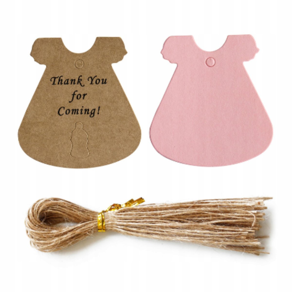 Podziękowanie Dla Gości Baby Shower Girl Dziewczynka Upominki