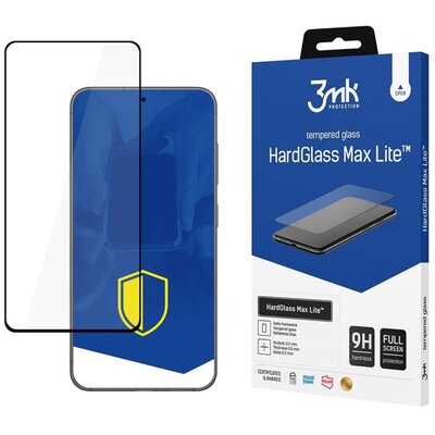 3MK HardGlass Max Lite Sam S23 FE czrny/black Fullscreen Glass