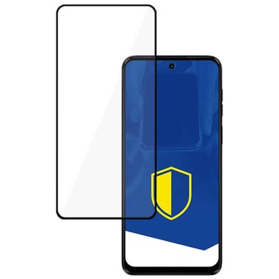 Szkło hartowane na cały ekran do Motorola Moto G14 - 3mk HardGlass Max Lite