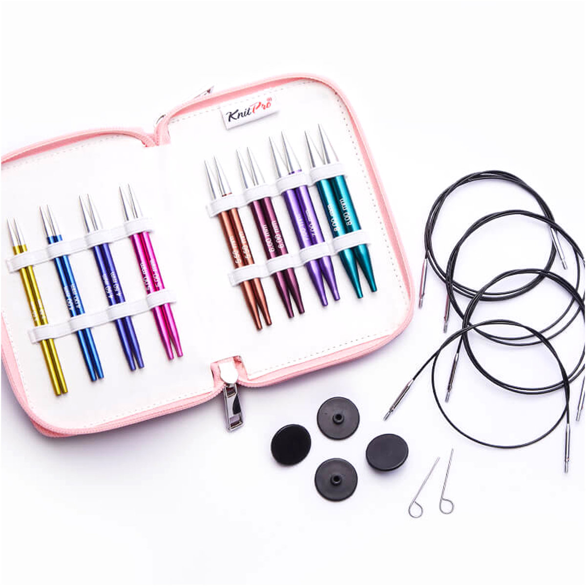 zestaw drutów krótkich KNITPRO ZING deluxe special