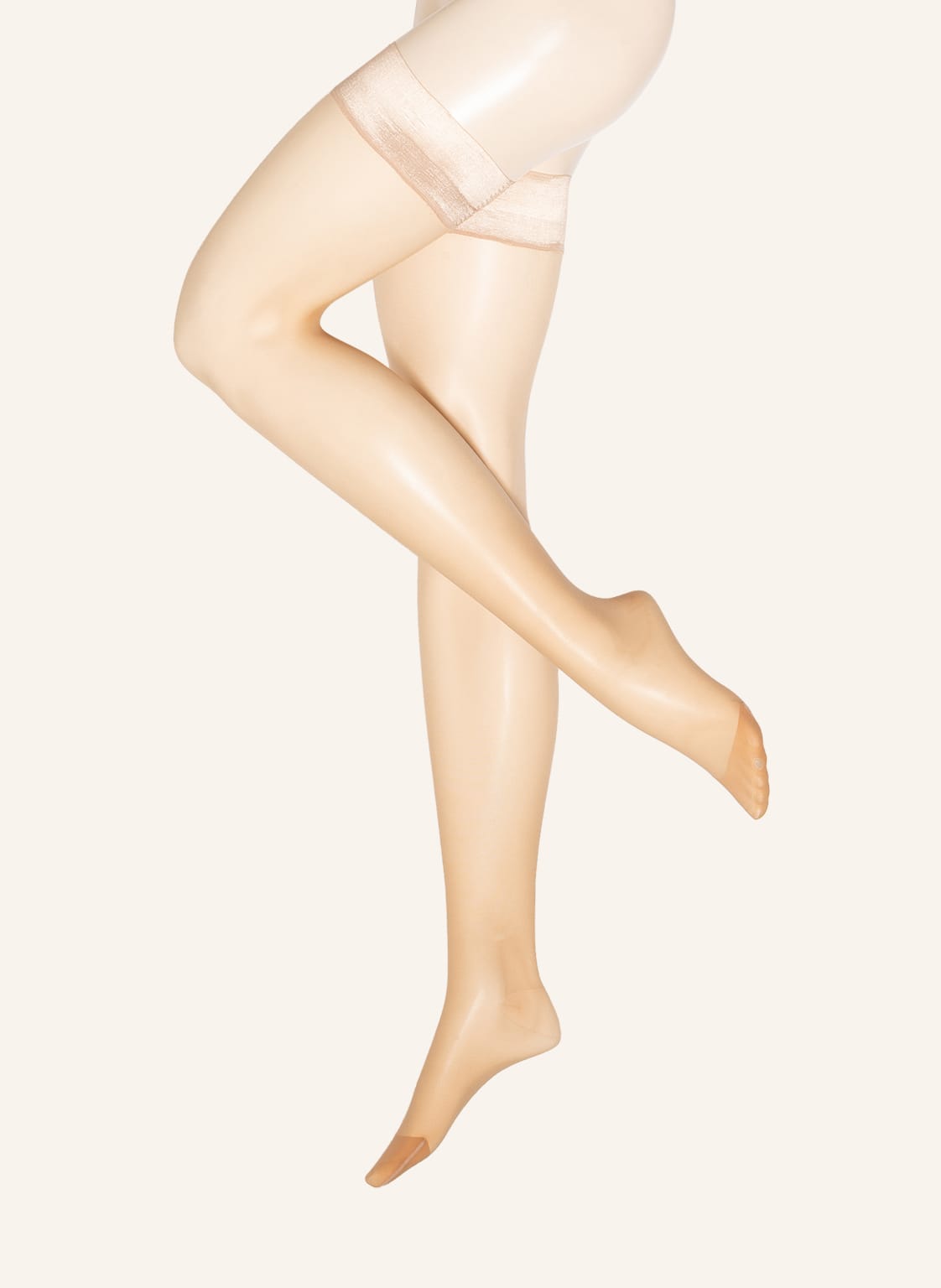 Item m6 Pończochy Samonośne Stay Up Invisible beige