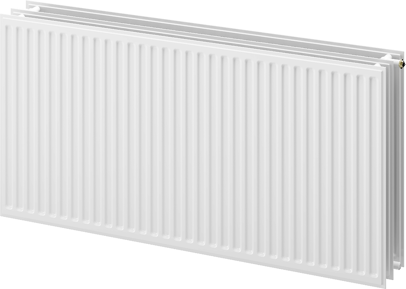 Mexen CVH30 Hygiene grzejnik płytowy 600 x 1600 mm, podłączenie dolne, 2414 W, biały - W630H-060-160-00