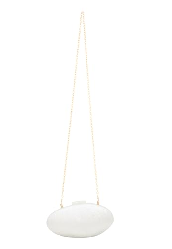 faina Torebka damska Bag Clutch, biały, jeden rozmiar