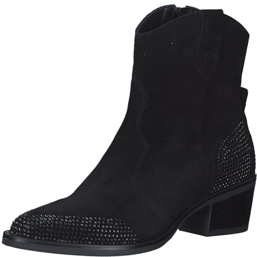 Tamaris Damskie sztyblety 1-25703-42, czarny Comb, 36 EU