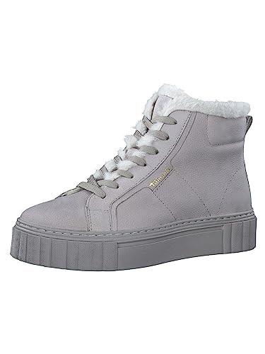 Tamaris Damskie 1-1-26879-41 modne kozaki, jasnoszare, 37 EU, jasnoszary, 37 EU