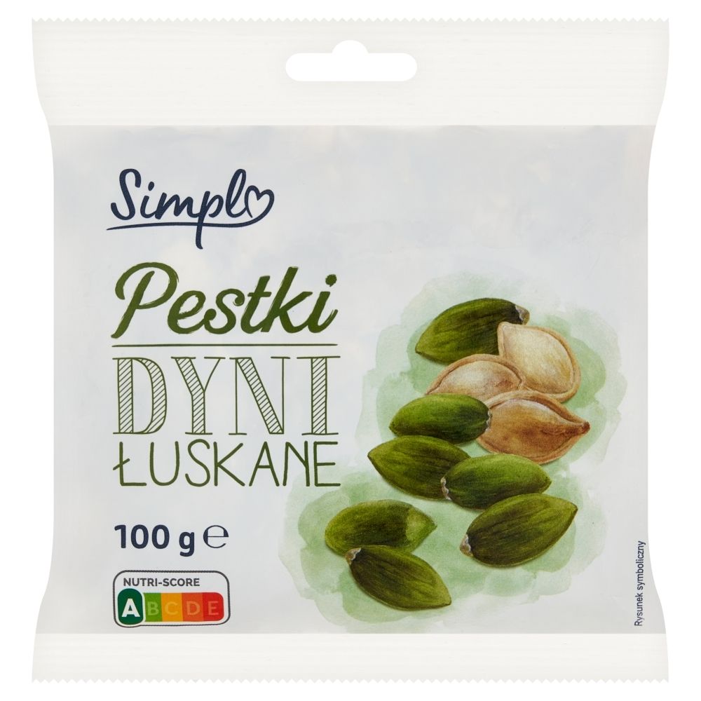 Simpl Pestki dyni łuskane 100 g