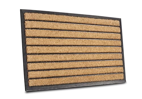 Wycieraczka z włókna kokosowego 45x75 cm Striped – Hanse Home