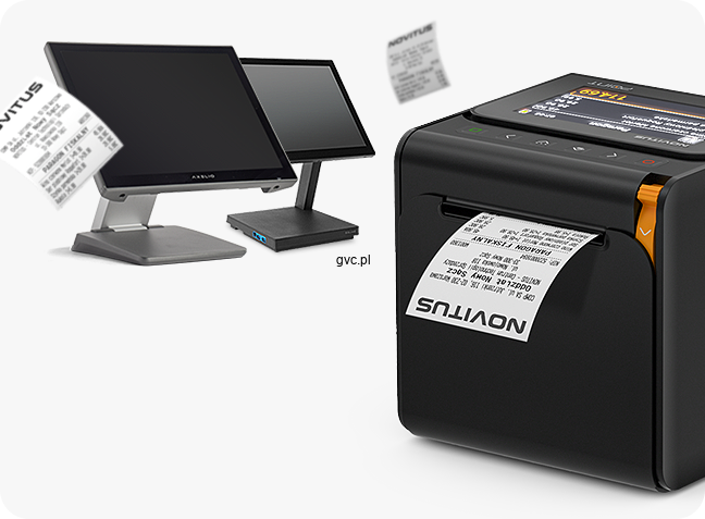 Drukarka fiskalna Novitus POINT - mechanizm drukujący 3