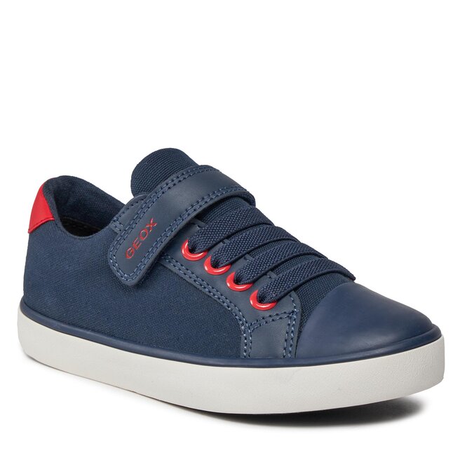 Sneakersy Geox J Gisli Boy J455CB 01054 C0735 S Navy/Red