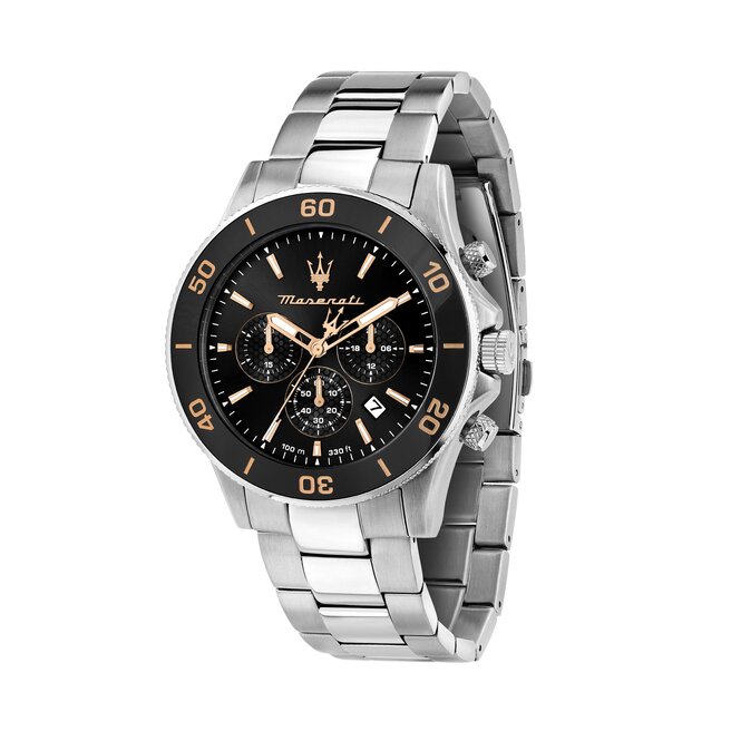 Zegarek Maserati Competizione R8873600003 Silver/Black