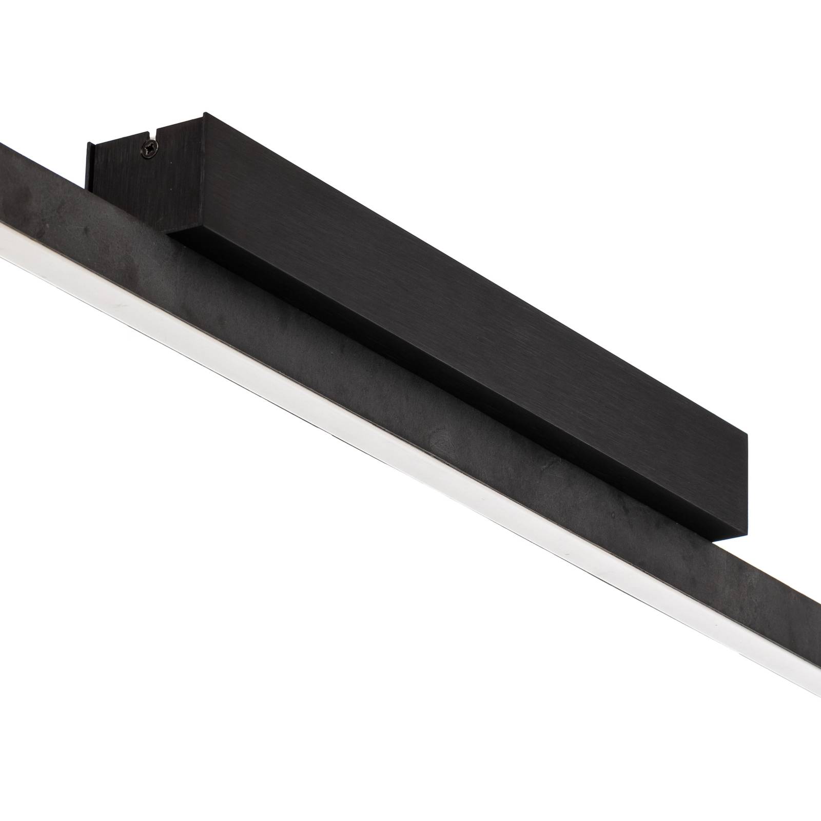 Quitani Zino lampa sufitowa LED łupkowo-szara 38W