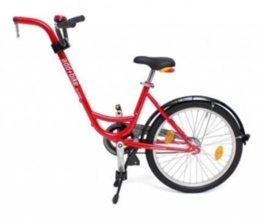 Rower przyczepkowy Add+Bike 20 Inch 42 cm Junior Red