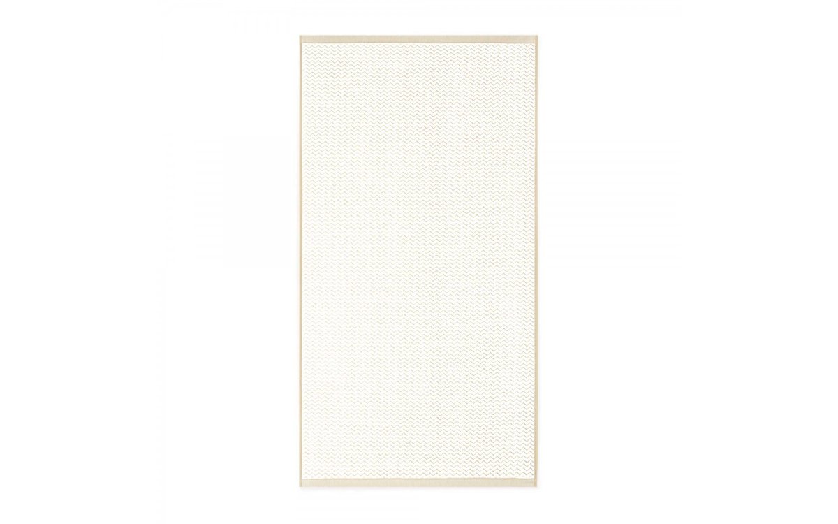 Ręcznik Lahti 70x140 beżowy zygzak 500 g/m2 Zwoltex 23