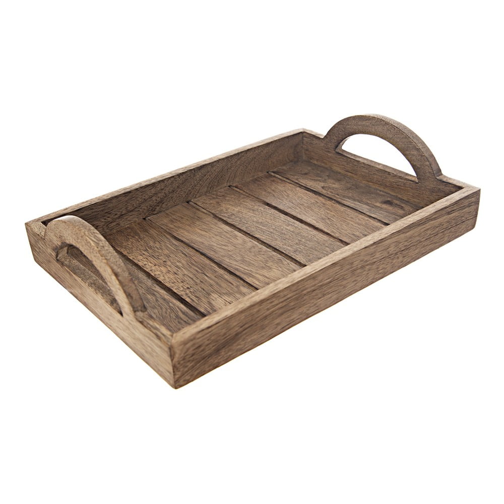 Drewniana taca do serwowania 20.5x30.5 cm Mango – Orion