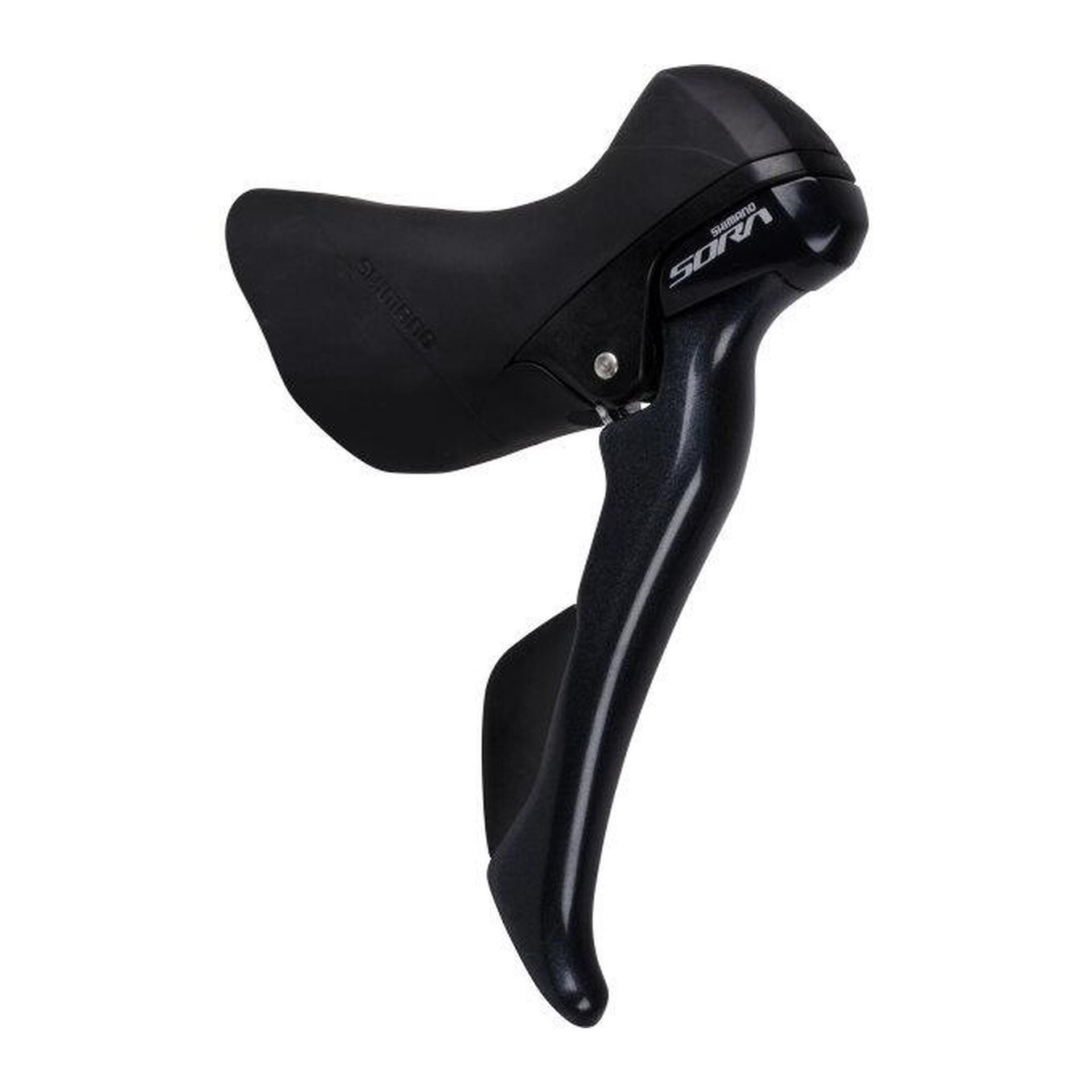 Shimano Klamkomanetka Sora ST-R3000 szary / Ilość biegów: 9 / Montaż: prawa ESTR3000RIA