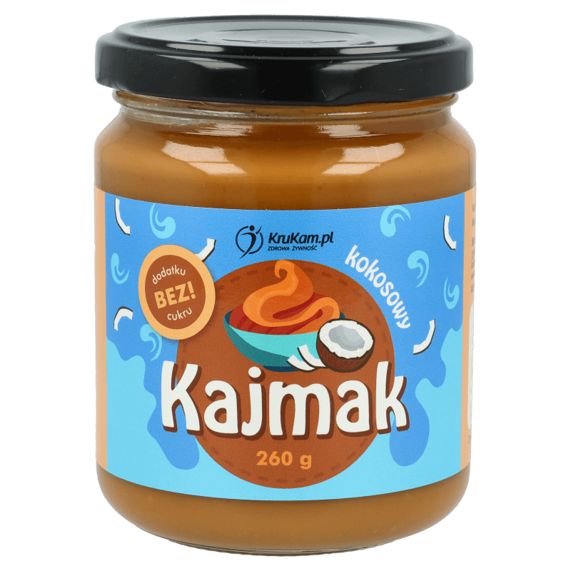 Kajmak bez dodatku cukru kokosowy 260g