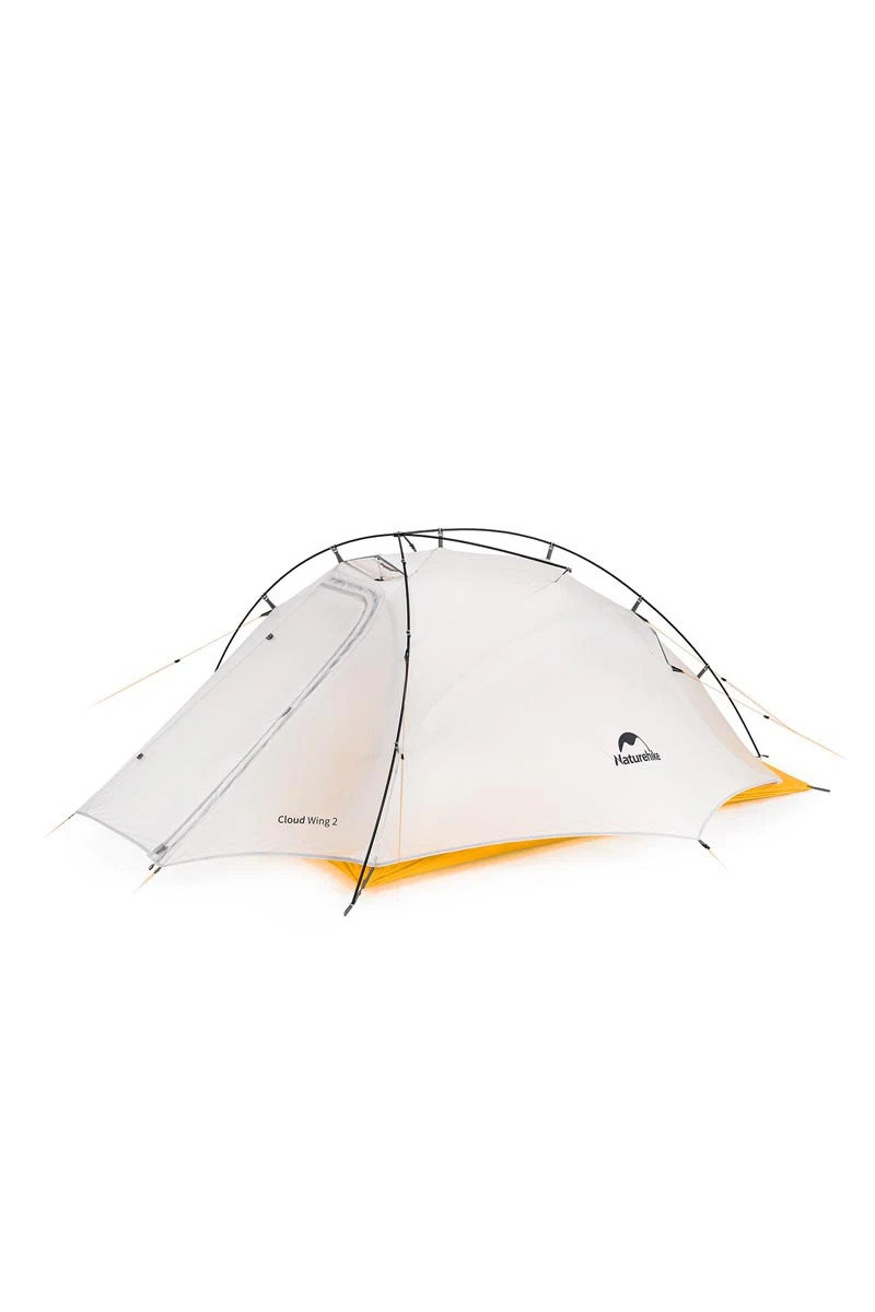 Namiot Dwuosobowy Naturehike Cloud Up 2 Wing 10D - Grey-Yellow