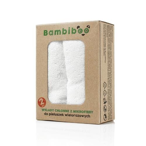 Bambiboo Wkłady mikrofibra do pieluszek