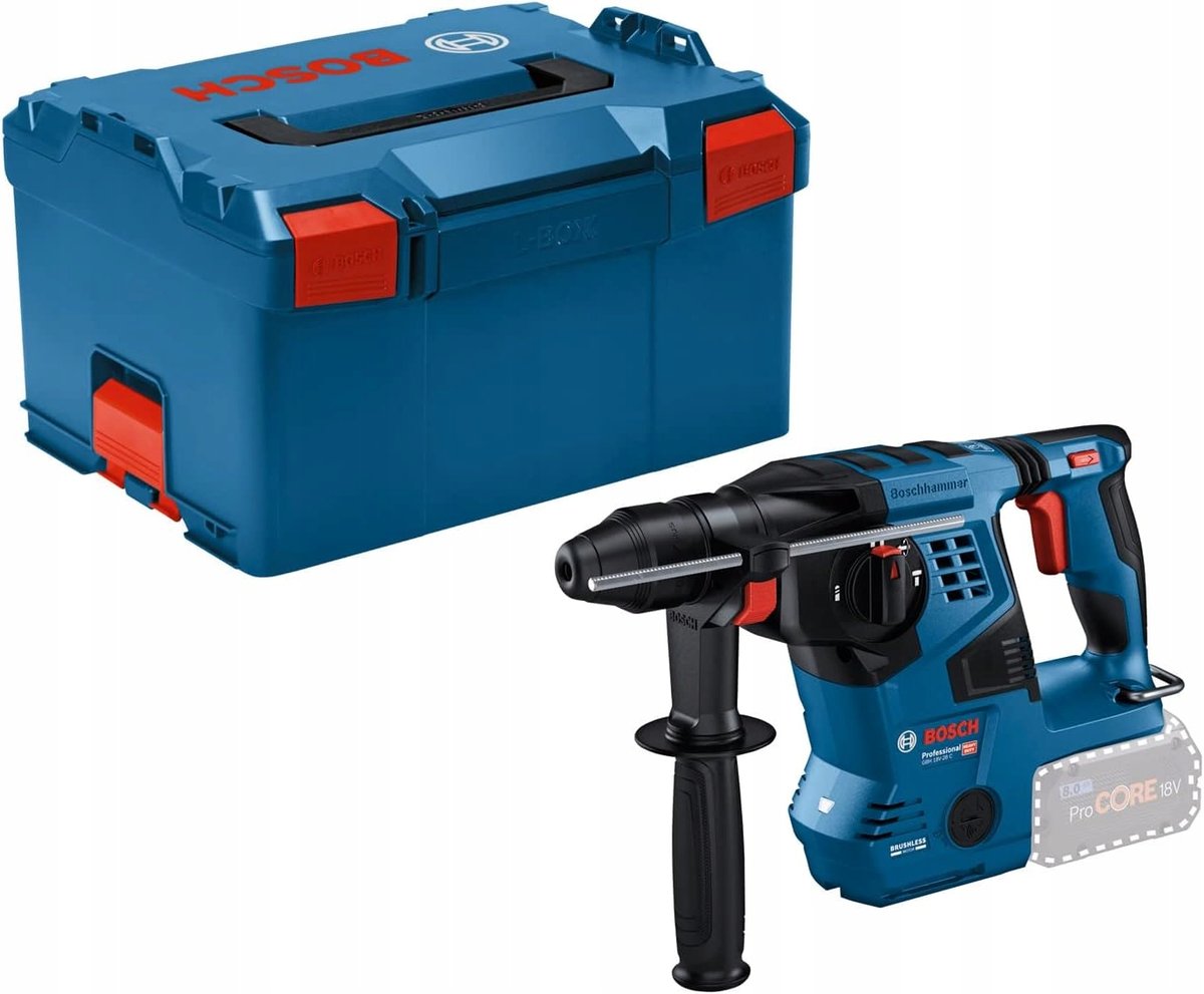 Młotowiertarka akumulatorowa Bosch GBH 18V-28 C młot udarowo-obrotowy L-BOX